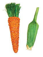 Happy Pet Carrot & Corn Chew Toy