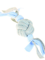 Happy Pet Little Rascals Fleecy Rope Ball Tugger