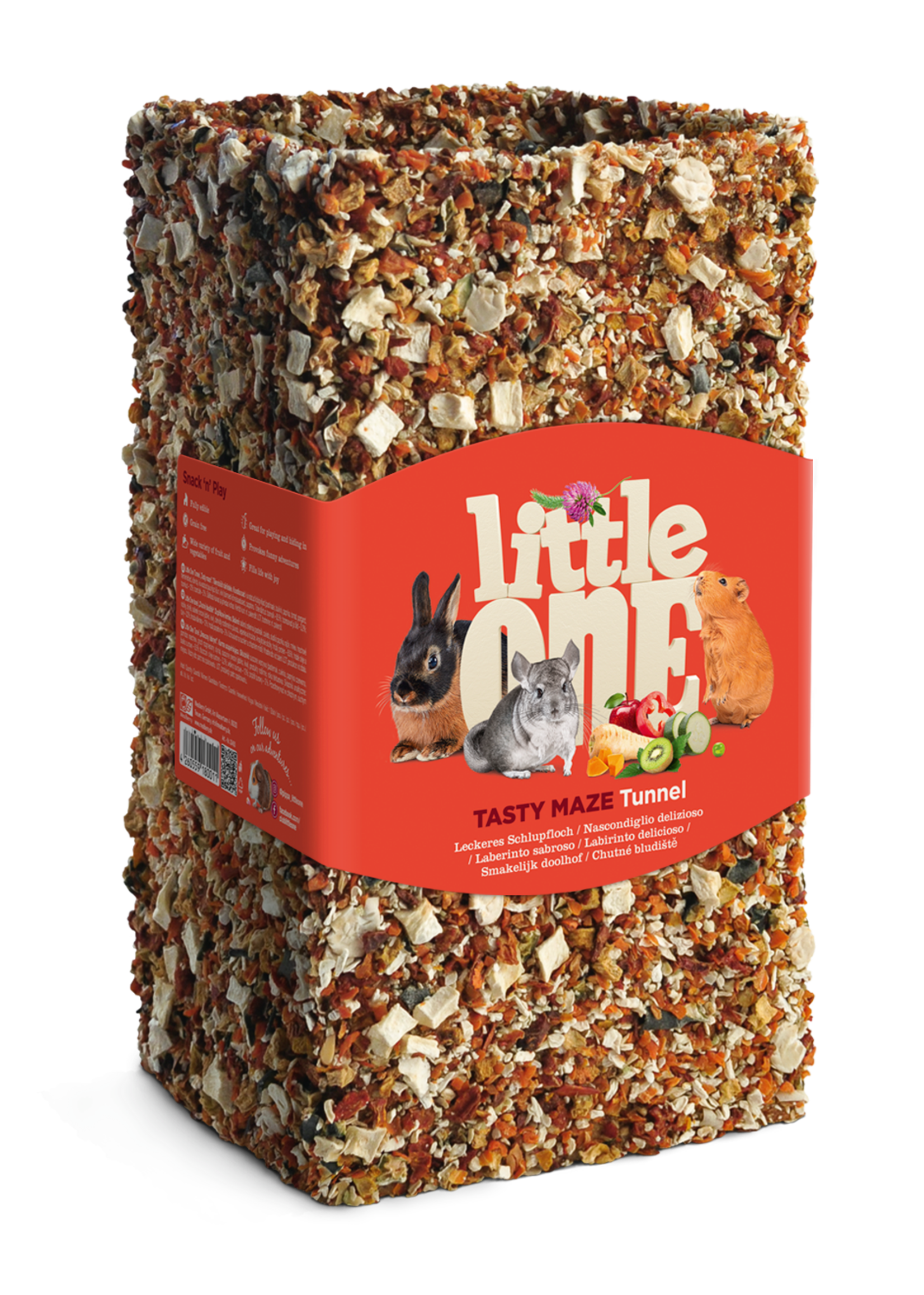 Little One Little One Tunnel, big. Treat-toy voor konijnen, hamsters, chinchillas and degoes, 1 stuk