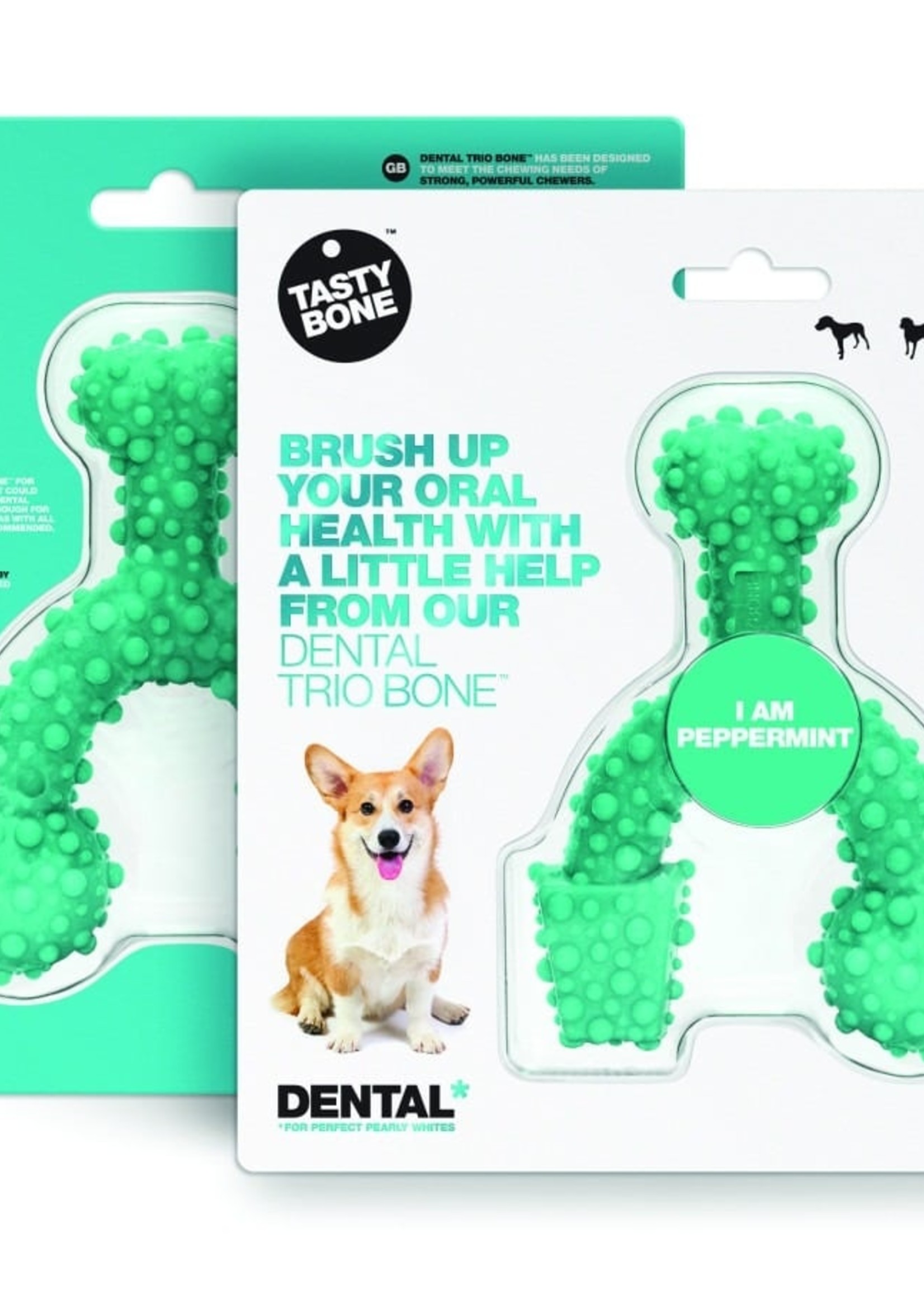 Tasty Bone Dental Trio Bone - Peppermint