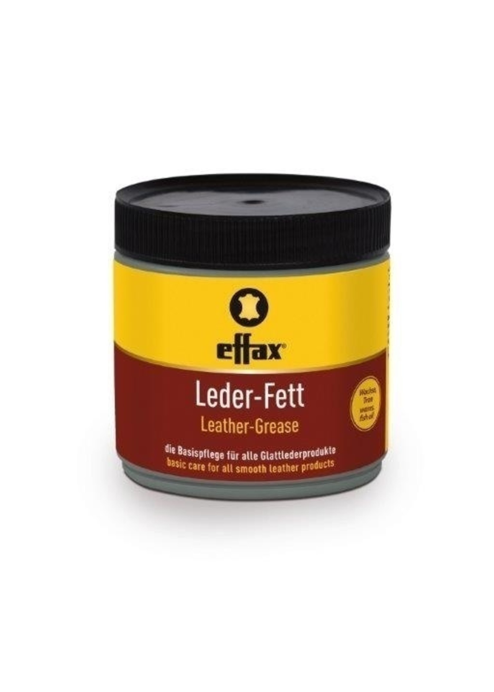 Effax effax Leer-Vet zwart 500 ml