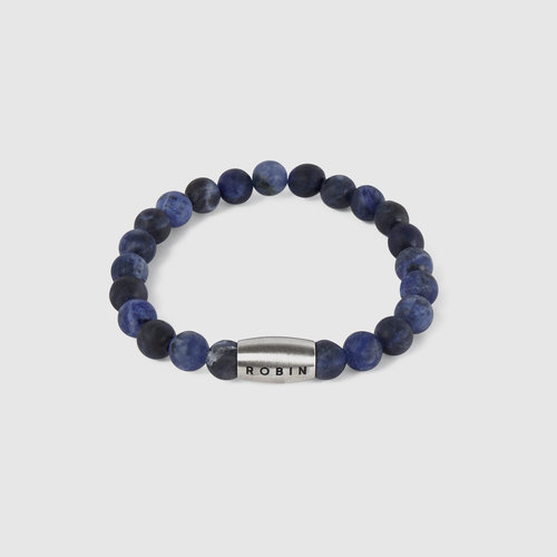 Robin collection Istanbul Bracelet - Nature Stone Blue Sodalite