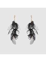 Bouchra collection Glam Black Earrings