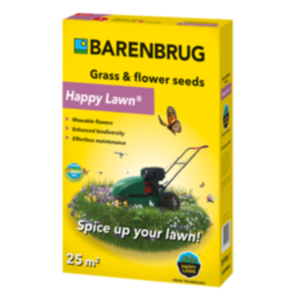 Happy Lawn - Rasen mit Blumen | 50g -25m²