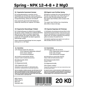 MRS Seeds & Mixtures Spring - Rasendünger Frühjahr | 20KG-400m2
