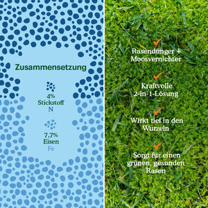 Joyfields Moss Control - Rasendünger + Moosvernichter
