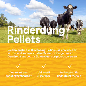 MRS Seeds & Mixtures Cow Manure - Rinderdung gekörnt 18 kg