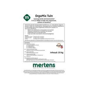 Mertens Gartendünger 20 kg | NPK 8-4-12