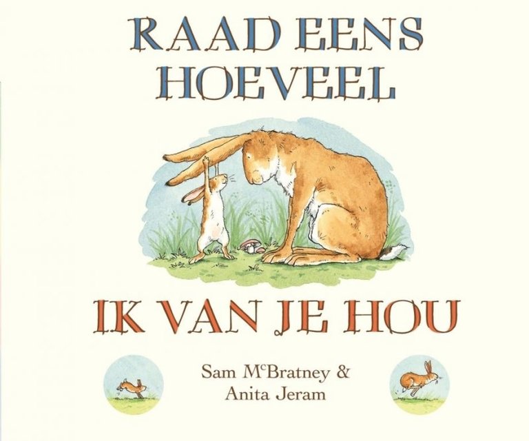 Raad eens hoeveel ik van je hou (kartonboekje)
