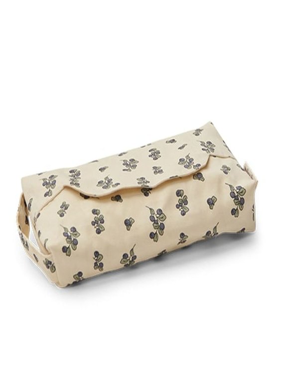 Vivi Baby wipes cover - Blueberry print