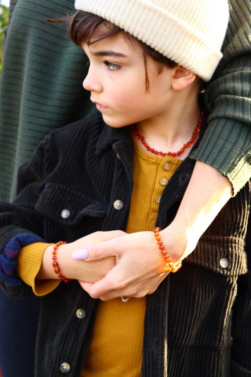 Mahina La Amber Kids Barnsteen Armband