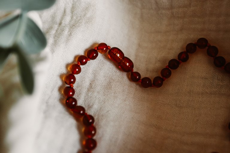 Mahina La Amber Kids Barnsteen Armband