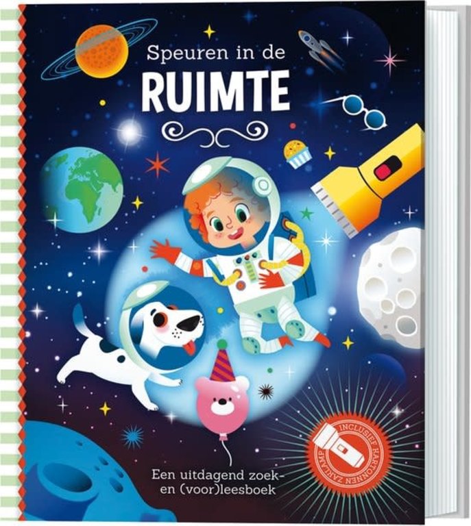 Zaklampboek - Speuren in de ruimte