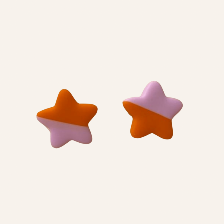 Studio Paper Daisy Mini Star - Neon Orange