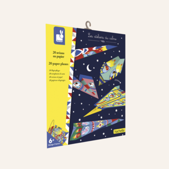 Janod Atelier - Papieren vliegtuigen