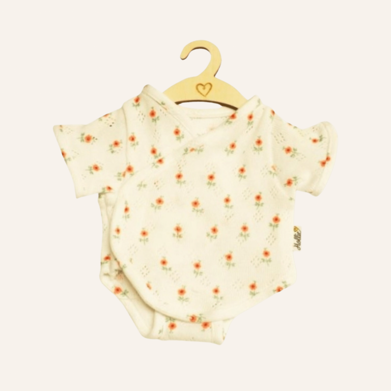 Paola Reina Poppenromper Sweet rose ajour