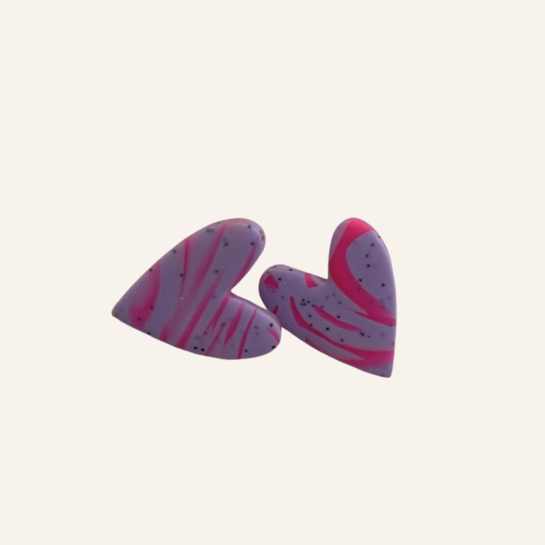 Studio Paper Daisy Heart - Swirl Purple