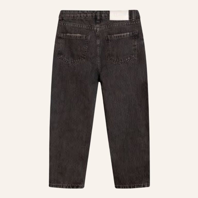 I Dig Denim Benny tapered high-jeans - Organic dark grey
