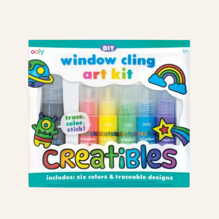 OOLY Creatibles DIY window cling art kit