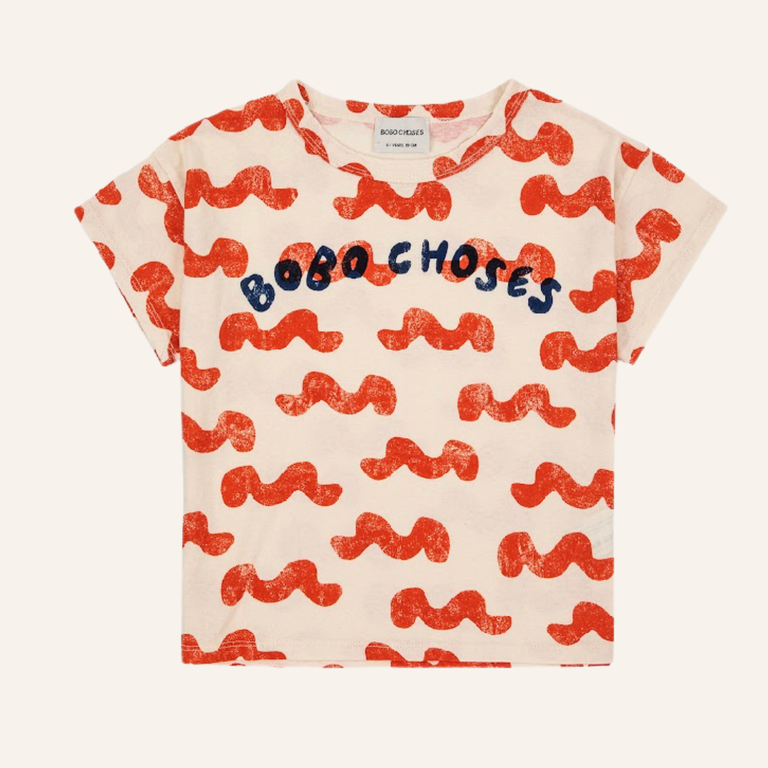Bobo Choses Waves all over T-shirt