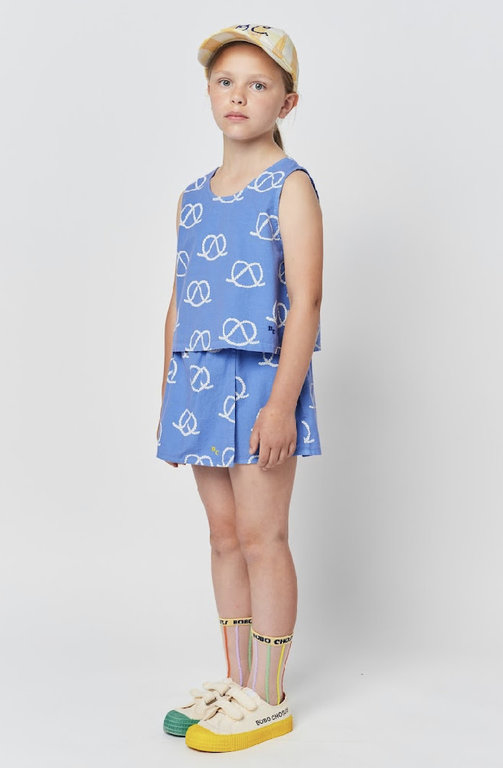 Bobo Choses Sail rope all over woven tank top