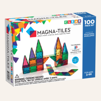 Magna-tiles Magnatiles Clear Color 100 stuks