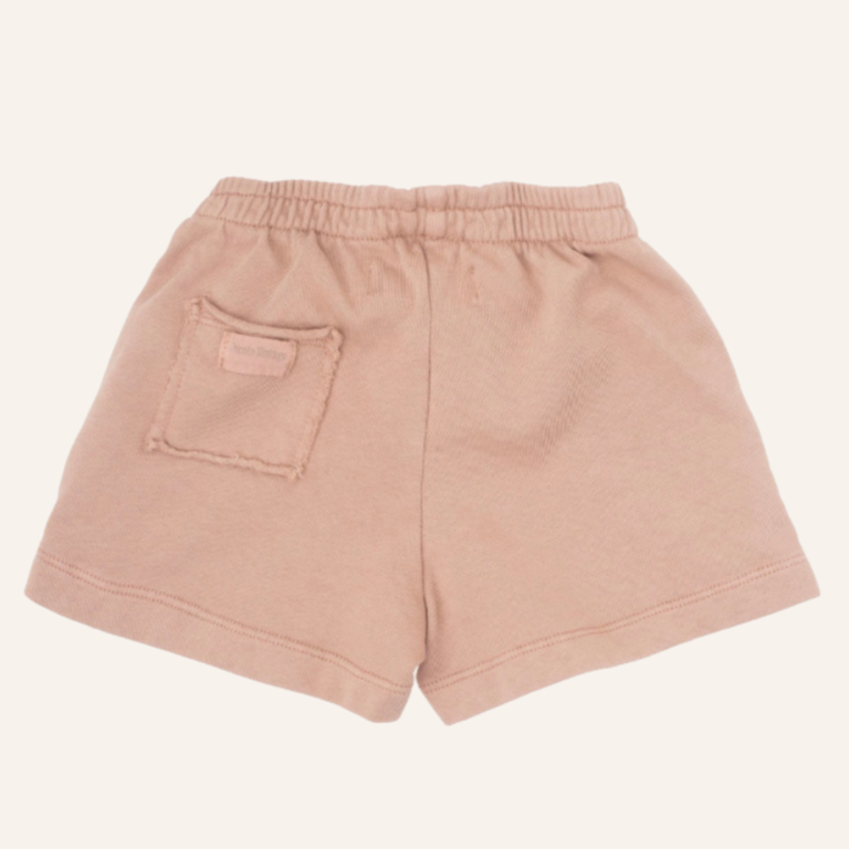 Tocoto Vintage Colors fleece kid short - Brown