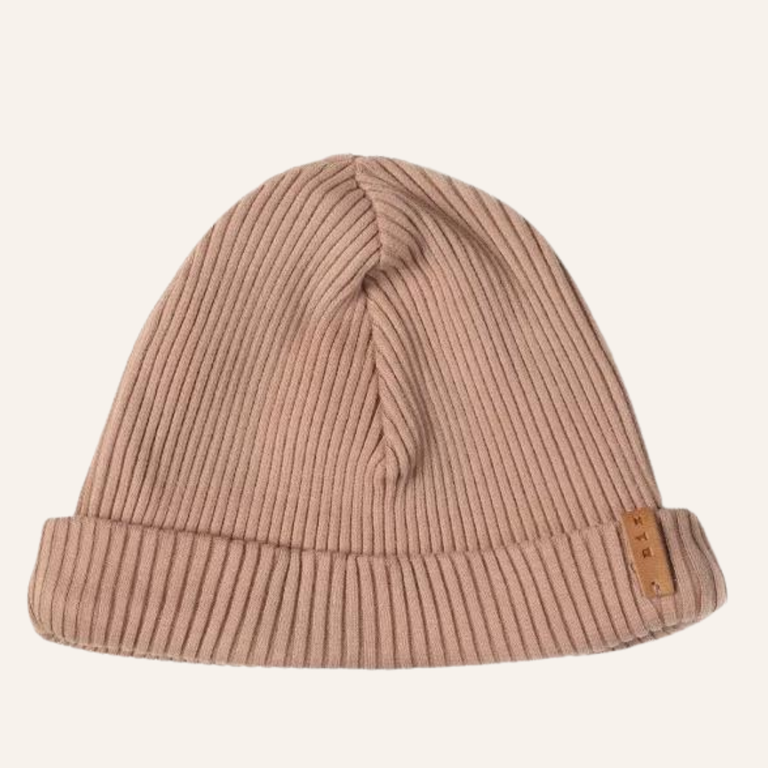 Nixnut Nixnut Rib beanie - Lychee