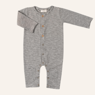 Nixnut Butt onesie - Stripe Nixnut Butt onesie - Stripe