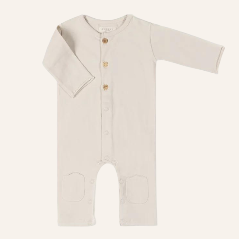 Nixnut Nixnut Butt onesie - Dust