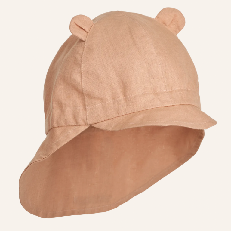 Liewood Gorm linen sun hat - Tuscany rose