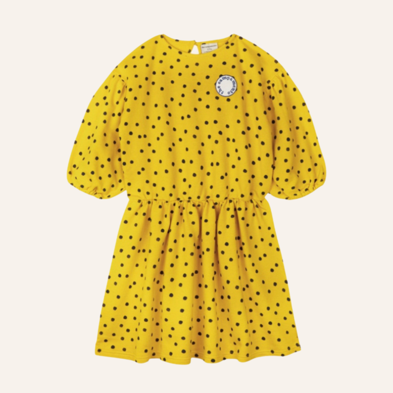 The Campamento Yellow dots dress - Bende van Geluk
