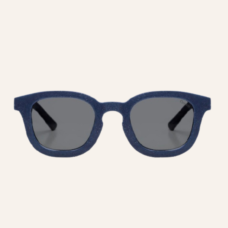Zonnebril Cream - Navy