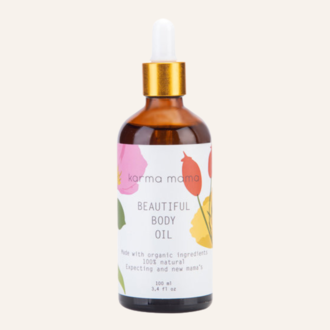 Karma Mama Beautiful Body Oil - Glazen Flacon + kartonnen doosje 100ml