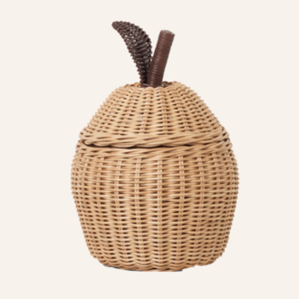 Ferm Living Apple Braided Storage - Small - Natural