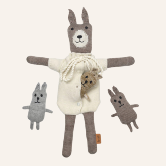 Ferm Living Lee Merino Rabbit Family Ferm Living Lee Merino Rabbit Family