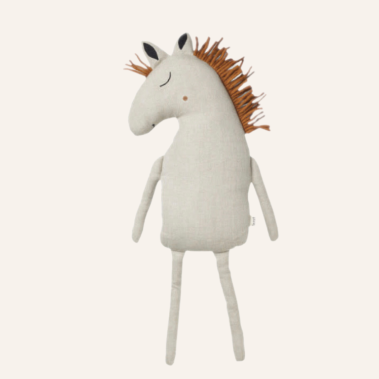 Ferm Living Horse Cushion - Natural