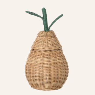 Ferm Living Pear Braided Storage - Small - Natural Ferm Living Pear Braided Storage - Small - Natural