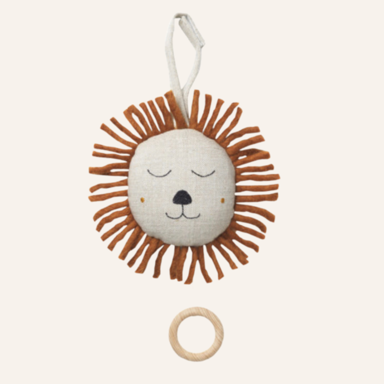 Ferm Living Lion Music Mobile - Natural