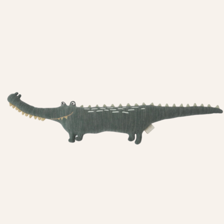 OYOY Mr. Crocodile Gustav - Dark Green
