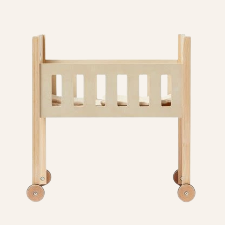 Kids Concept Doll bed nature incl bedset