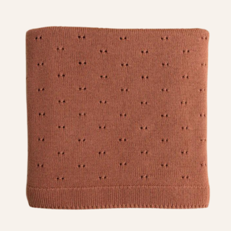 HVID Blanket Bibi - Brick (70 x 95 cm)