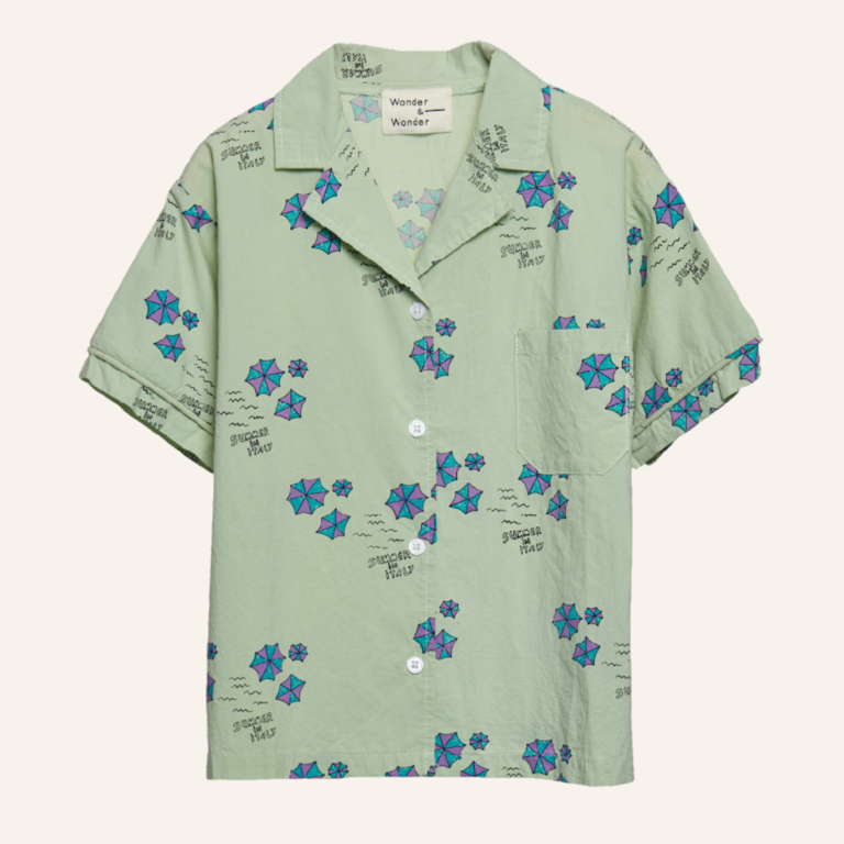 Wander & Wonder Boxy Shirt - mint beach