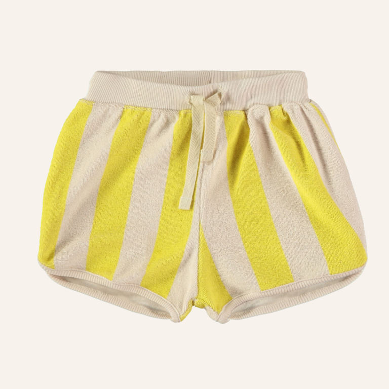 Shorts - Stripes lemon