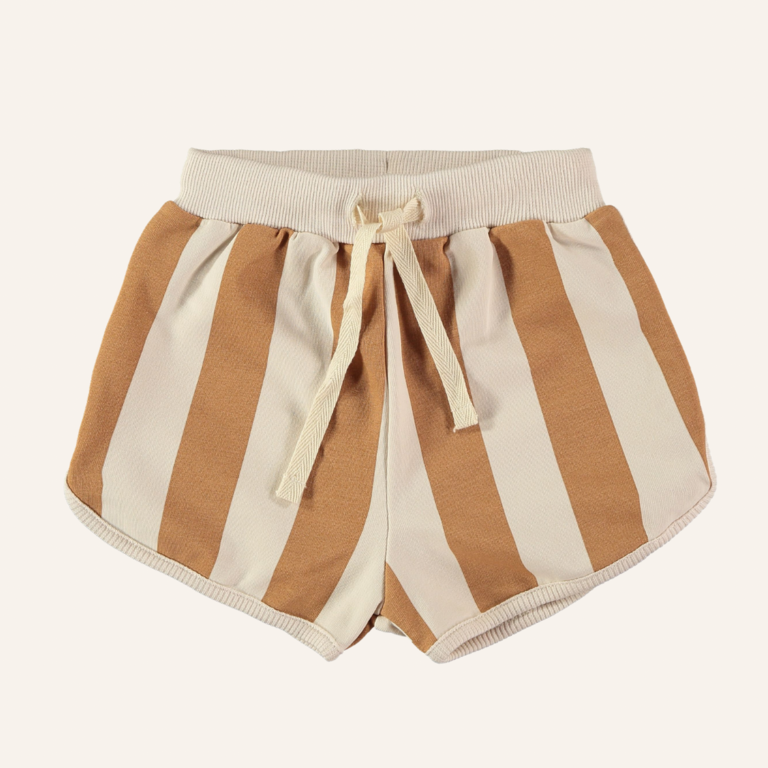 Shorts - Stripes clay