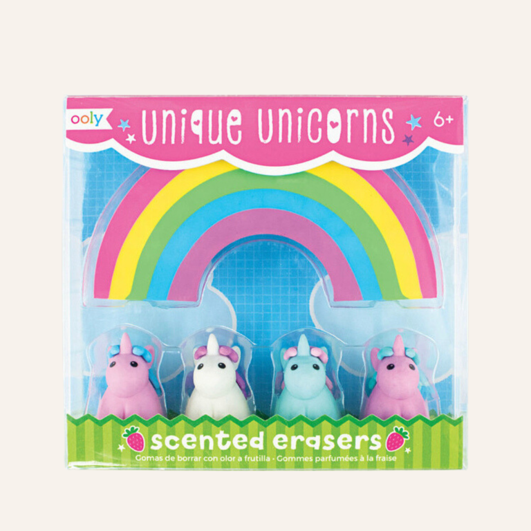 OOLY Unicorn scented erasers