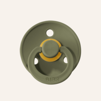 Bibs Fopspeen maat 1 Olive