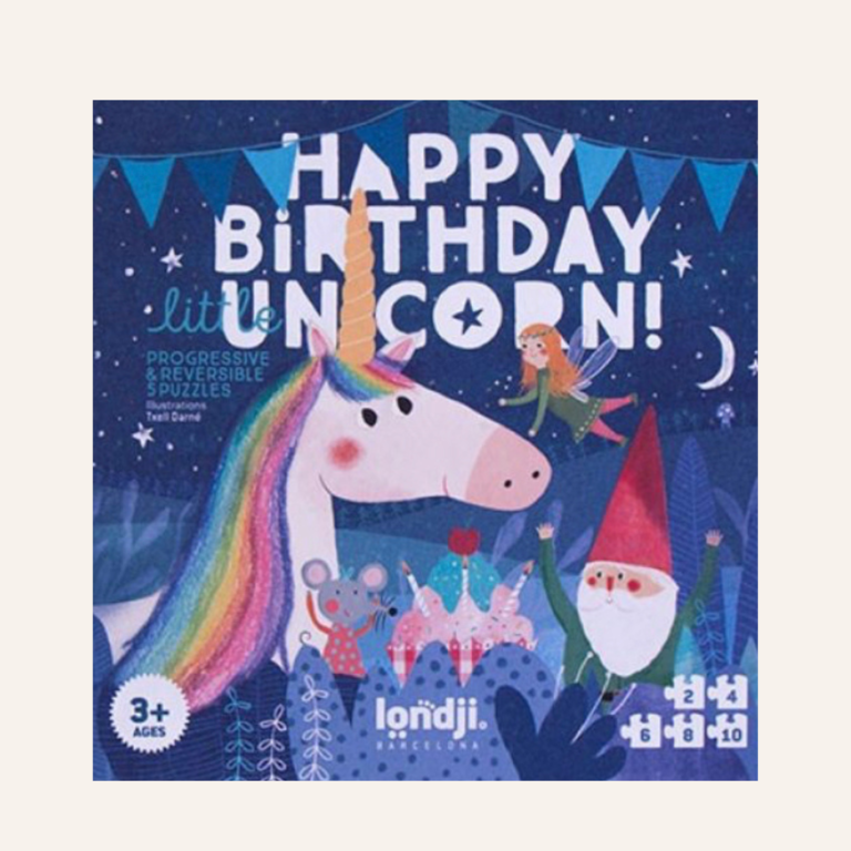 Londji Happy birthday unicorn puzzel