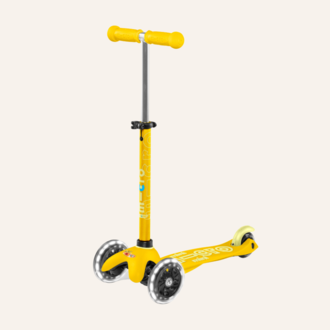 Micro Step Mini micro step Deluxe led - Geel