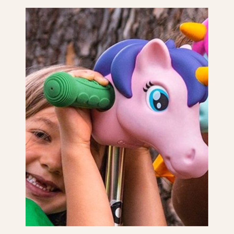 Micro Step Scootaheadz eenhoorn - Paars/roze